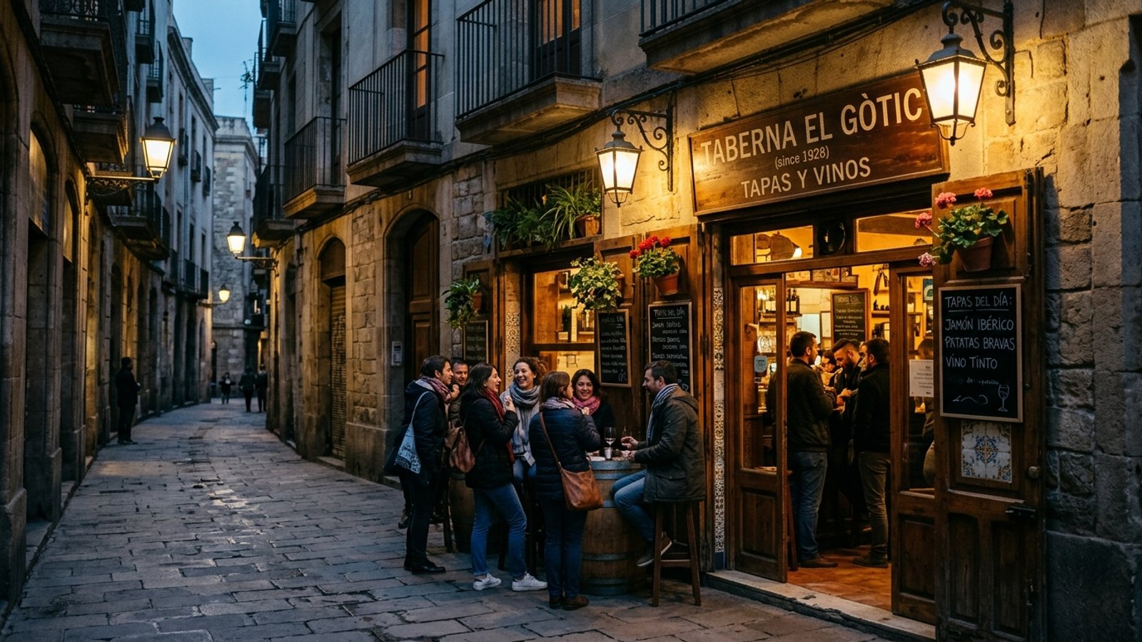 Tapas Crawling Barcelona's Gothic and El Born Quarters: Century-Old Bodegas, Pinchos Counters, and Flutes of Crisp Cava