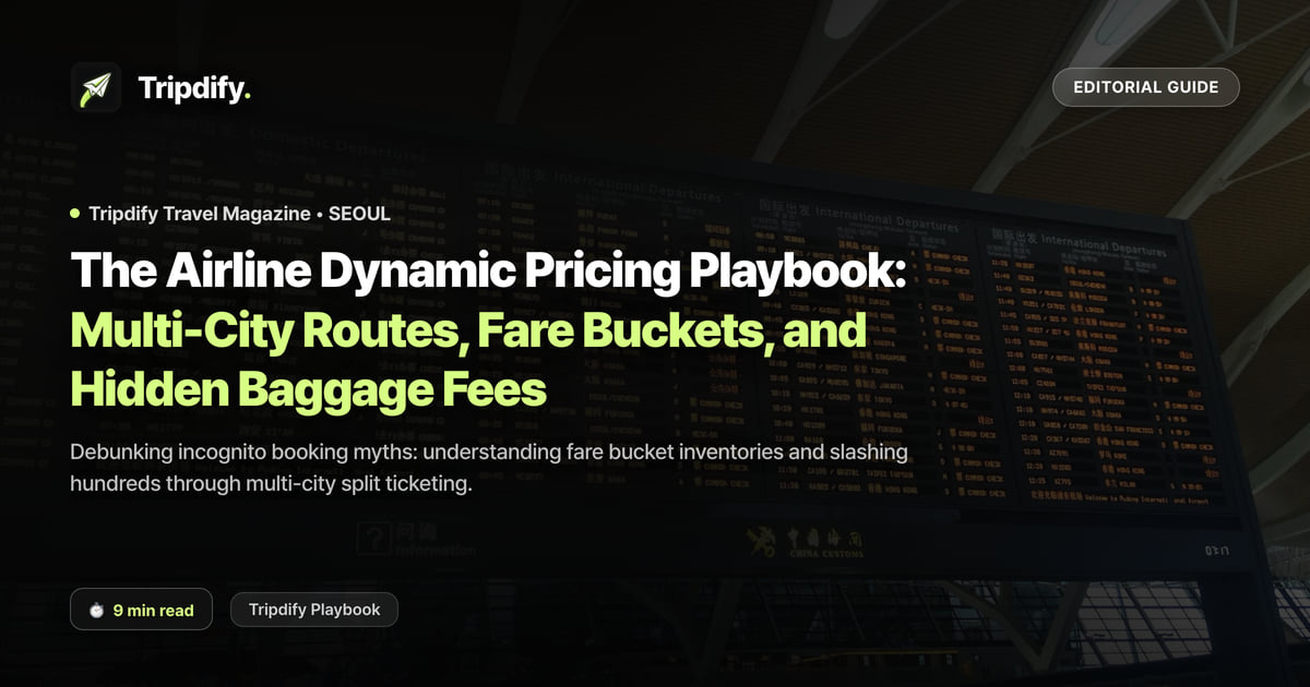 The Flight Pricing Myth: Dismantling Incognito Hacks and Mastering Split Routing
